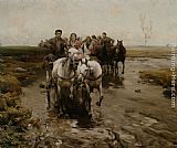 Alfred von Kowalski Wierusz Giddy Up painting
